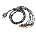Pikkukuva 2 / 5: Komponentti AV-kaapeli (1,8 metriä) Korkean resoluution HDTV-komponentti RCA-audio-videokaapeli, yhteensopiva PS3:n ja PS2:n kanssa