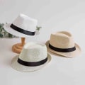 Miniatyrbilde 5 av 5: Solid Strå Sommerhatt for Kvinner C002-4 S