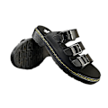 Miniatyrbild 4 av 5: Slip-on sandaler i kohud för män, för ledig användning utomhus 47