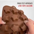 Miniatyrbillede 4 af 4: 6 Stykker Kageform Multi Style Silikone Chokoladeform Kærlighed Anim Style 2