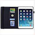 Miniatyrbilde 2 av 5: Preget Smart PU Lær Tabletveske For Apple Ipad 10.2\" 2020 2019 black