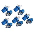 10x AMPOULE LED INSTRUMENTPANEL B8-5D T5 Lampe med holder BLÅ TUNING bil lys Blue