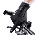 Miniatyrbillede 4 af 5: Vinter Termiske Touchscreen Handsker Skridsikre Vindtætte Cykelhandsker Black XL