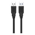 Pikkukuva 3 / 3: USB 3.0 Type A uros - Type A supernopea tiedonsiirtokaapeli