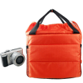 Miniatyrbillede 2 af 4: Vandtæt Dslr Partition Polstret Kamerataske Indsats Etui Divider Indbygget Liner Slr Kameratasker Orange