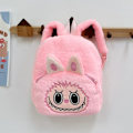 Miniatyrbild 1 av 5: Barnryggsäck Skolväska Kawaii Plyschleksak Ryggsäck Söt Tecknad Ryggsäck Exploderad Småbarnsväska(FMY) Pink