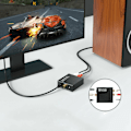 Miniatyrbillede 4 af 5: Digital Optisk Koaksial Til Analog Rca Lydkonverter Adapter