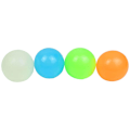 Miniatyrbild 3 av 5: Luminous Balls Högstudsande Glödande Stressboll Klibbig Vägg Ångest Leksak Glöder i Mörkret 4.5cm