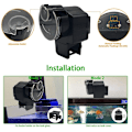 Miniatyrbillede 2 af 5: Automatisk fiskefoderautomat til akvarium med automatisk timer