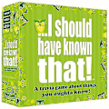 Pikkukuva 1 / 5: I Should Have Known That! Tietovisapeli