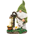 Miniatyrbillede 1 af 5: COLLECTIONS Havepynt Udendørs til Havepynt, Sjov Gartenzwerg Pumper Vand med Solcellelamper til Havepynt