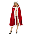 Miniatyrbillede 4 af 5: Julemandskappe Kappe Cosplay Kostume L(120cm)