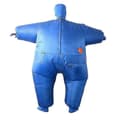 Oppusteligt heldragt til voksne 1,6-2,2 m Vandtæt og åndbar polyester Blue style1