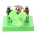Miniatyrbillede 4 af 5: DIY Håndsving Generator Model Børn Læringslegetøj