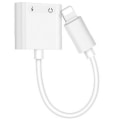 Miniatyrbild 3 av 5: Dubbla Adaptrar för iPhone 2 i 1 Hörlursladdare för Apple iPhone 7 8 X XR 11 !