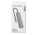 Pikkukuva 5 / 5: Type-C - HDMI -laajennustelakka, 6-in-1-keskitin USB 3.0- ja SD/TF-tuella