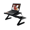 Miniatyrbild 1 av 2: Vikbart Laptopbord med Musmatta Lazy Bed Fällbart Datorbord