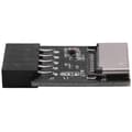 Pikkukuva 4 / 5: [LCS] Emolevyn USB2.0 9-nastainen TYPE-C A-KEY -etuliittimen muunnin USB3.2 TYPE-E -liitäntäotsikko Ada as shown