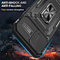 Miniatyrbilde 4 av 5: 1 egnet for Apple iPhone 15 Pro Max kunderingholder anti-fall skall XS Max skyvevindu Pro