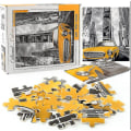 Miniatyrbilde 3 av 5: 1000 brikker New York Street Puslespill Pedagogisk Læring Montering Puslespill Leker