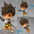 Miniatyrbild 2 av 5: Nendoroid Overwatch Tracer Klassisk Skin Figur Leksak