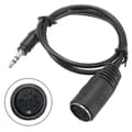 Miniatyrbillede 4 af 4: [LCS]2 stk. Type-A MIDI til 3,5 mm adapter 14 tommer MIDI hun til TRS 3,5 mm han breakout-kabel lydkonverter