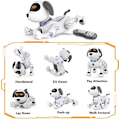 Miniatyrbilde 3 av 4: Smart Robot Hund Fjernkontroll, Syngende, Dansende, Snakkende Utdannende