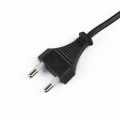 Miniatyrbillede 5 af 5: 2m Strømkabel 1.5 Square (sort) Europæisk Standard Ac220v-250v 2.5a Kabel Med Eu Stik 2-benet Egnet Til Computere, Tv-skærme, Dvd'er, Scannere, Prin