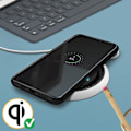 Miniatyrbilde 5 av 5: Apple iPhone XS Max Silikon Semi-rigid Deksel, Soft Touch Matt Finish - Svart(Svart)