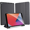 Miniatyrbillede 1 af 4: Beskyttelsesetui til iPad 10.2 tommer 2021/2020/2019 model, 9./8./7. generation, Auto Vågn/Sov Cover Black