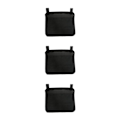 Miniatyrbillede 2 af 5: 1/3/5 1 stk. Universal Anti Gravity Stol Sidetaske Anti Gravity sort 30x25cm 3Set black 30x25cm