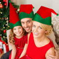 Miniatyrbild 5 av 5: Paket med 4 Röda Filt Tomtehattar Jul Tomte Tomtehattar Julhelg Party Kläder Gåvor Tonårsaccessoarer