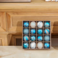 Miniatyrbilde 2 av 2: Julekuler 16 stk. Knusesikre Julekulepynt Dekorasjoner blue