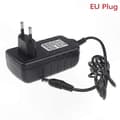 24V 2A Strømforsyning til UV LED Neglelamper & Neglekunstudstyr Black EU