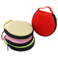 Miniatyrbillede 4 af 4: 20 Cd / Dvd Etui Hård Plast Cd Lommer Opbevaring Beskyttende Dvd Opbevaring Cd Taske Til Rejseopbevaring Red