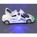 Miniatyrbild 1 av 5: Elektrisk Dansande Musik Deformation Roterande Bil Universal Polisbil Leksak För Barn