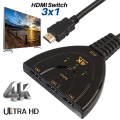 Miniatyrbild 3 av 4: 3PORT HDMI-switch Splitter Kabel 4K * 2K 2160p multi Switc