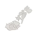 Miniatyrbillede 4 af 4: Fugle & Grene Skærestencils Til DIY Tegneserie Scene Kulstofstål Skæreform Prægeværktøj Til