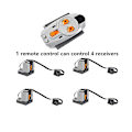 Miniatyrbillede 5 af 5: Tekniske Dele Motor Multi Power Funktioner 8293 8883 Værktøj Servo Tog Model Sæt Byggeklodser Kompatible Alle Mærker Speed Controlled