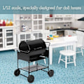 Miniatyrbild 2 av 3: Dockskåp Grillställ Dockskåpstillbehör Simuleringsprydnad Dekor Leksak