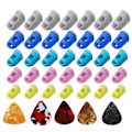 Miniatyrbild 4 av 4: 35 st Silikon Gitarr Fingerskydd Fingertoppsskydd + 5 Gitarrplektrum
