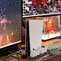 Pikkukuva 5 / 5: Pystyteline jäähdytystuulettimella, yhteensopiva PS5-konsolin ja Playstationin kanssa
