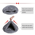 Miniatyrbillede 4 af 4: Hvalpe Hunde Katte Killing Fleece Blød Varm Hule Seng Sovepose Måtte Kennel Holdbar Multifunktionel L