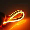 Miniatyrbilde 4 av 5: Bil LED Lyslist Frontlykter DRL Dynamiske Blinklys Bil Lyslist