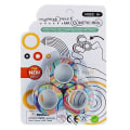 Miniatyrbillede 2 af 5: Nye 3 stk. Magnetisk Spinne Fidget Ring Spinner Magnet Fidget Legetøj Lynlås Antistress A