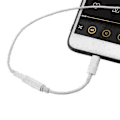 Pikkukuva 3 / 3: IPhone 7 8 Plus X Xs Xr 11 12 Pro 8-nastainen 3,5 mm:n kuulokeliitäntäadapteri