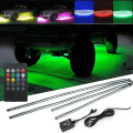 Miniatyrbild 1 av 5: RGB LED Strip Under Car Underglow Underbody System Neonljus Kit