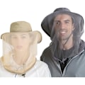 Miniatyrbillede 2 af 5: Myggenet Hat Mesh Ansigtsbeskyttelse Dæk Insekt Bi, Kvinder Mænd, Udendørs Jungle Fiskeri Light Khaki