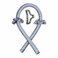 Miniatyrbillede 2 af 4: Fleksible krølleruller med clips, twist skumhårruller, bløde skum, ingen varme hårruller med 2 Silver Grey