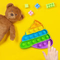 Miniatyrbillede 5 af 5: Push Bubble Fidget Sensorisk Legetøj green